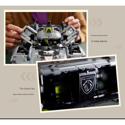 LEGO 42156 Peugeot Super Sports Car Building Blocks Set 5