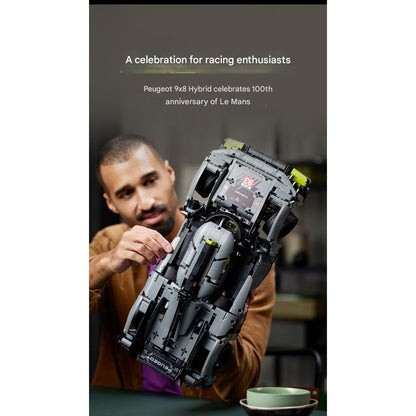 LEGO 42156 Peugeot Super Sports Car Building Blocks Set 7