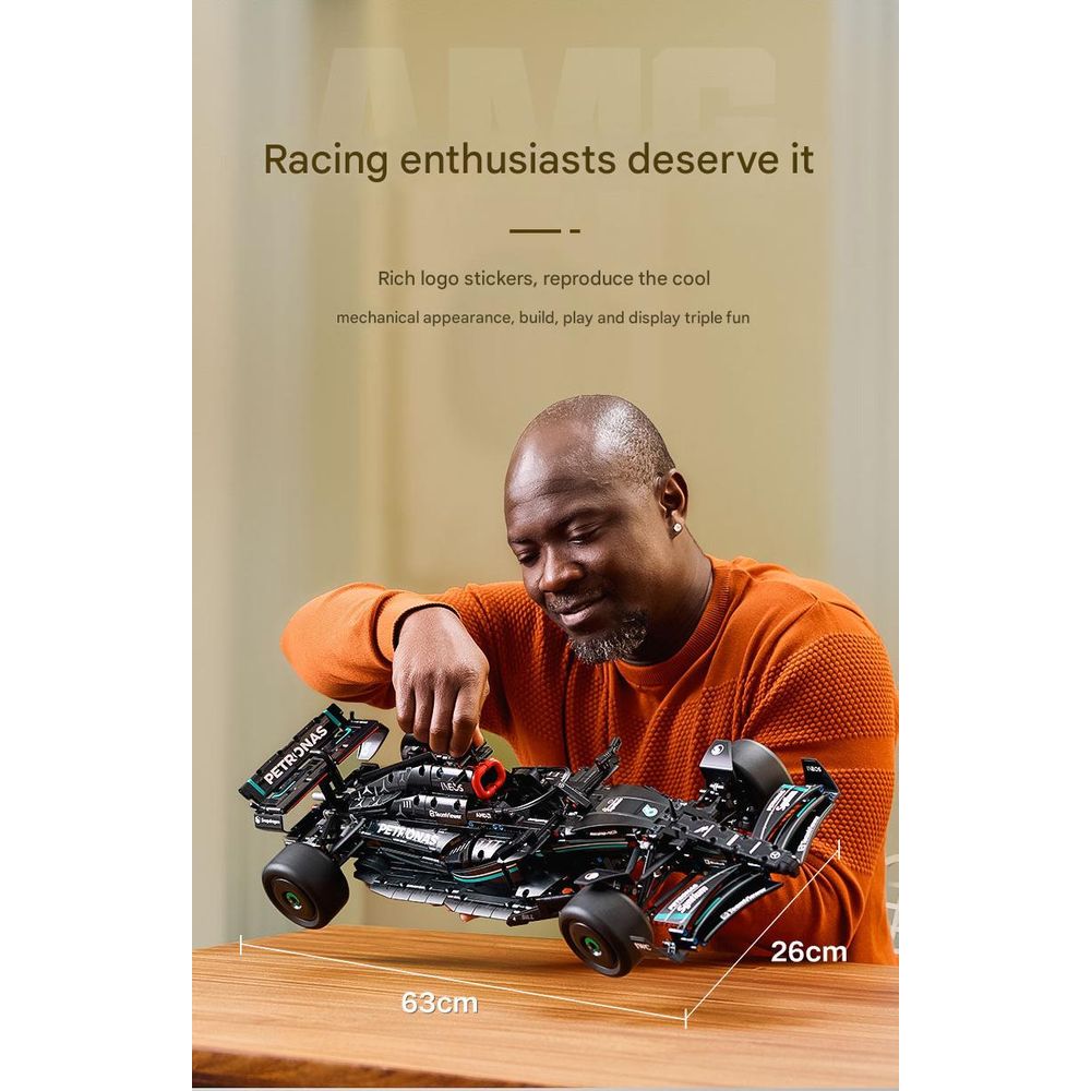 LEGO 42171 Mercedes AMG Petronas Car Building Block Set 7