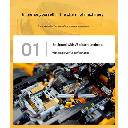 LEGO 42172 McLaren P1 Car Model Building Block Set 2