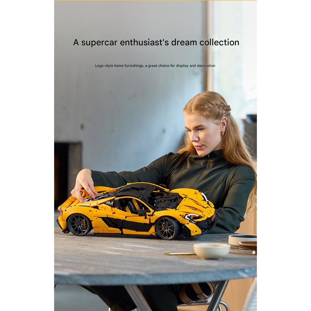 LEGO 42172 McLaren P1 Car Model Building Block Set 5