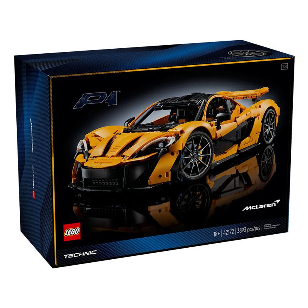 LEGO 42172 McLaren P1 Car Model Building Block Set 7