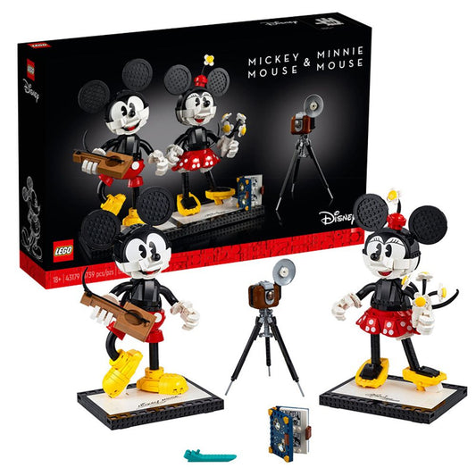 LEGO 43179 Disney Mickey Mouse & Minnie Mouse Building Blocks Set 1