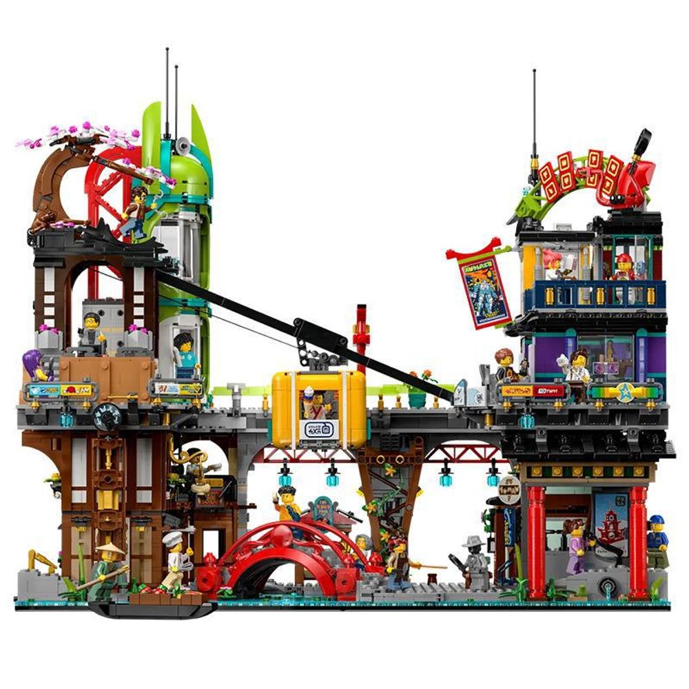 LEGO 71799 NINJAGO City Markets Building Blocks Set 4