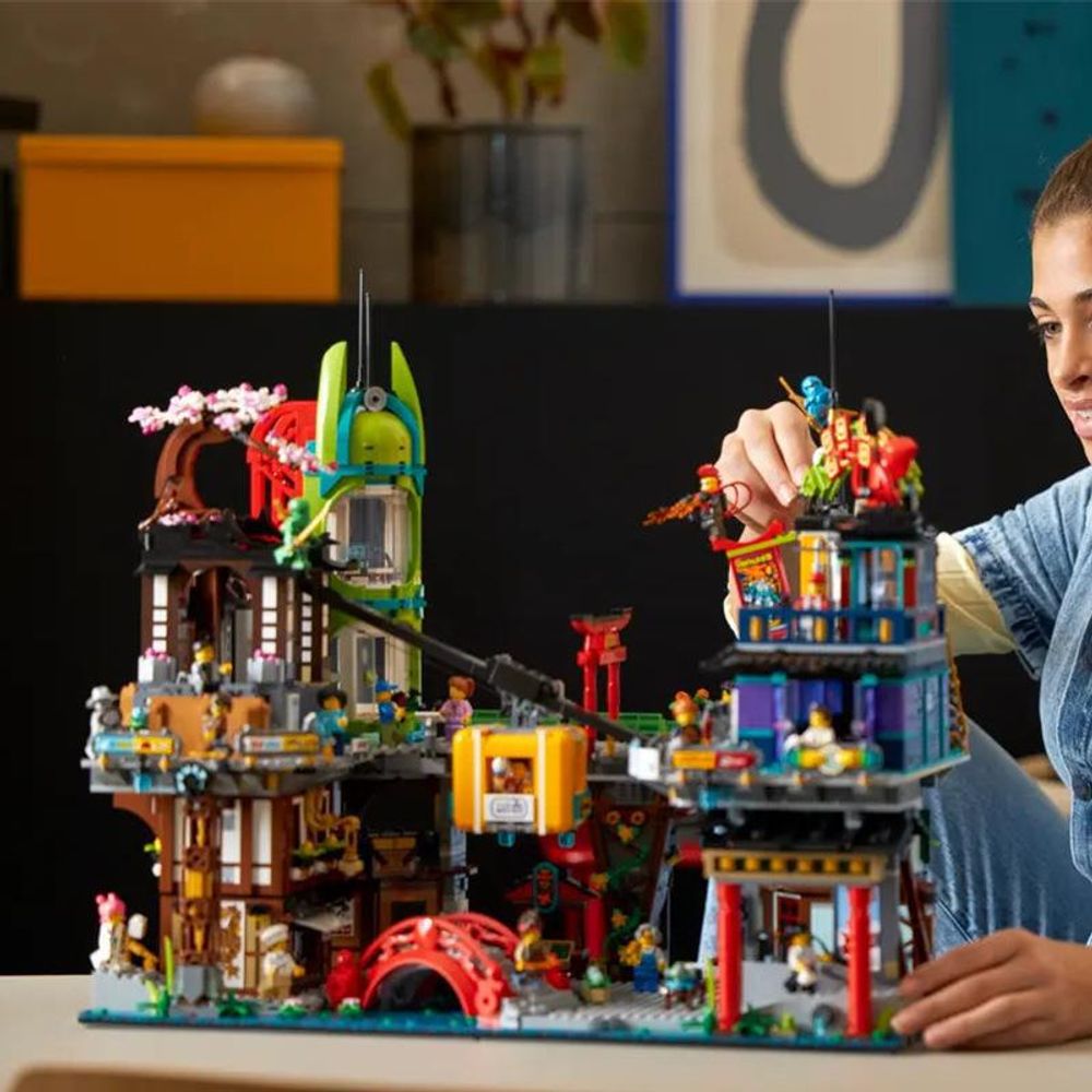LEGO 71799 NINJAGO City Markets Building Blocks Set 6