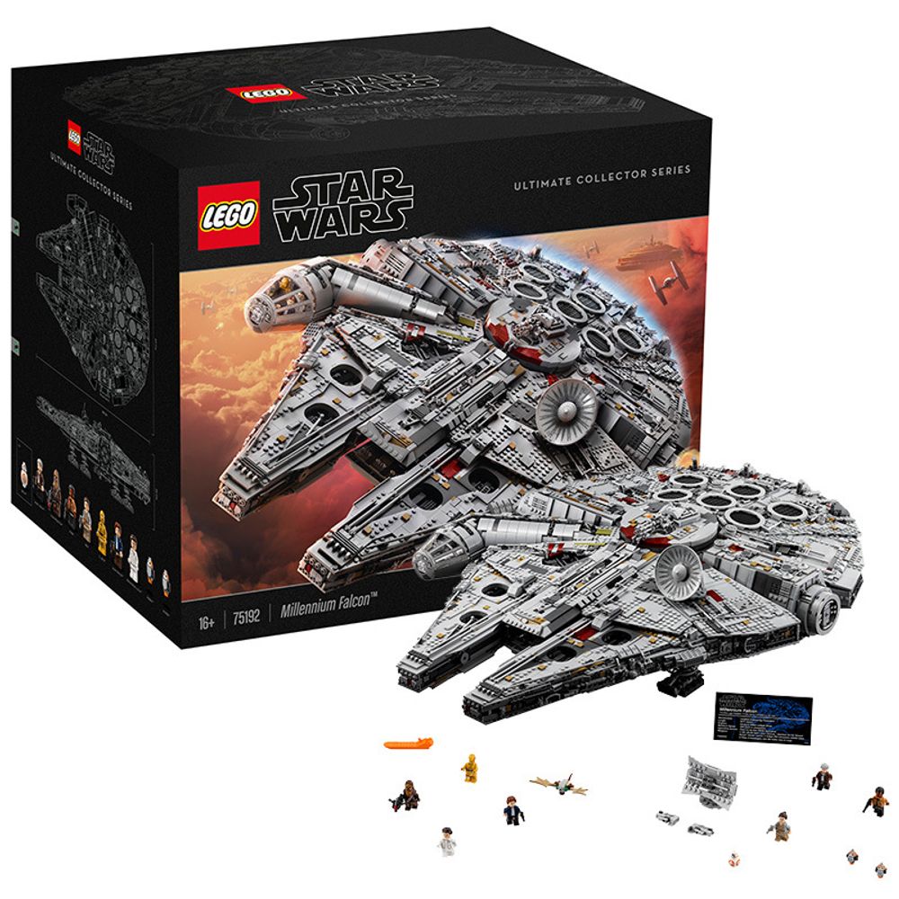 LEGO 75192 UCS Star Wars Millennium Falcon Building Block Set 1