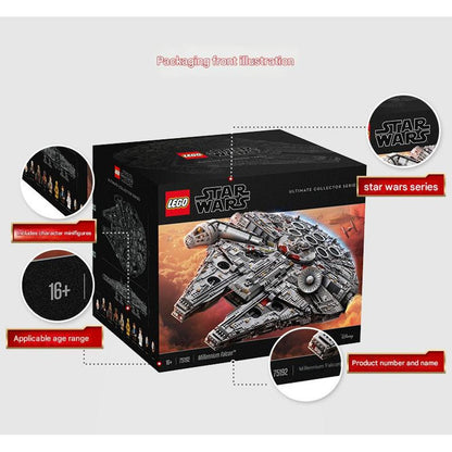 LEGO 75192 UCS Star Wars Millennium Falcon Building Block Set 5