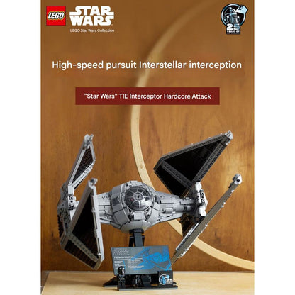 LEGO 75382 UCS Star Wars TIE Interceptor Blocks Set 4