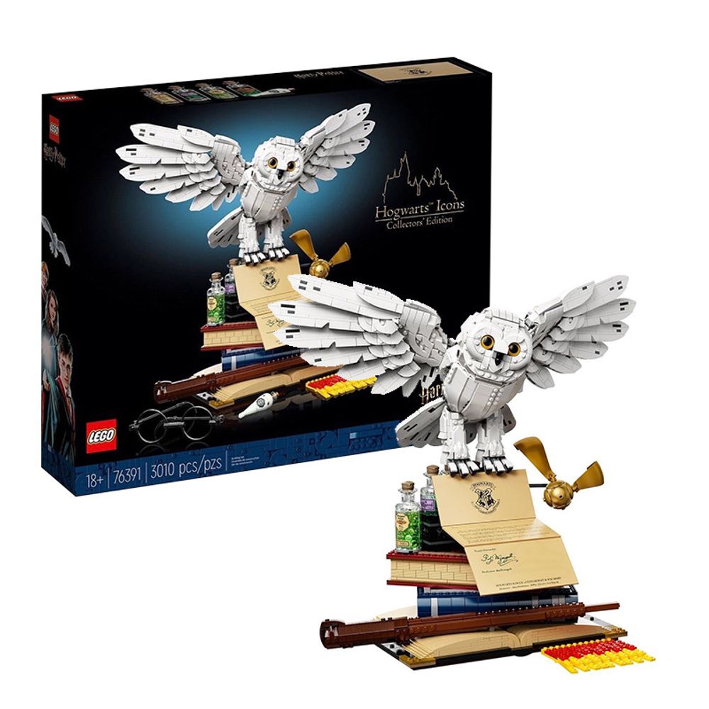 LEGO 76391 Harry Potter Hogwarts Icons Collectors Edition Blocks Set 1