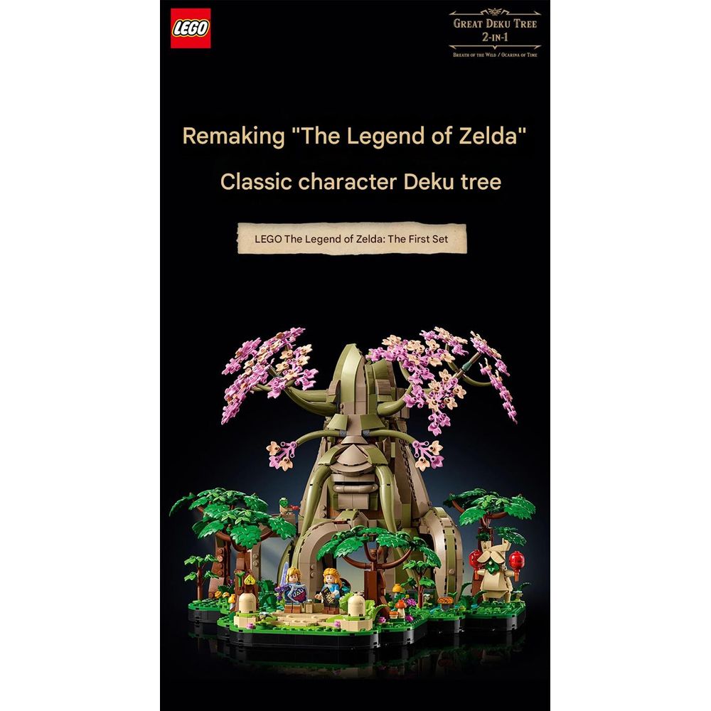 LEGO 77092 The Legend of Zelda Great Deku Tree 2-in-1 Blocks Set 2