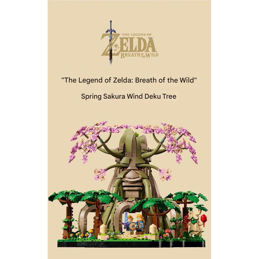 LEGO 77092 The Legend of Zelda Great Deku Tree 2-in-1 Blocks Set 3