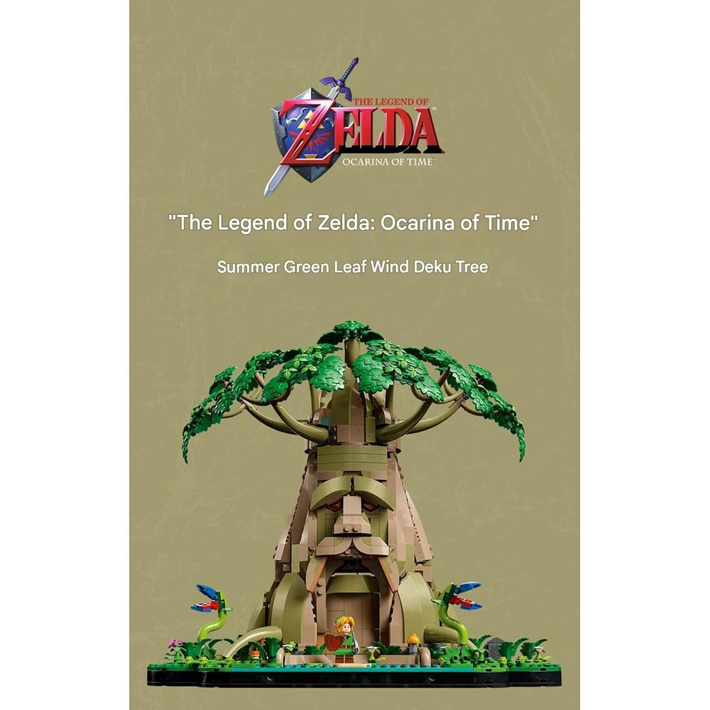 LEGO 77092 The Legend of Zelda Great Deku Tree 2-in-1 Blocks Set 4