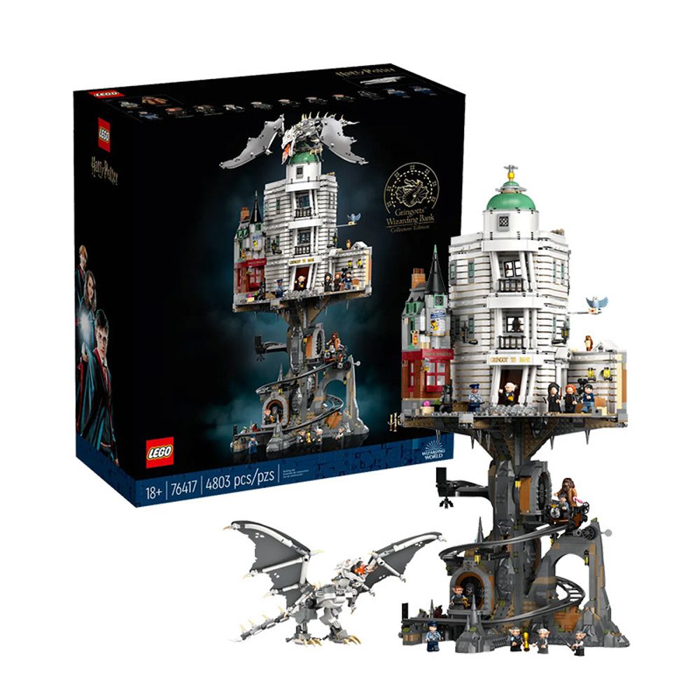 LEGO Harry Potter 76417 Gringotts Wizarding Bank Building Blocks Set 1