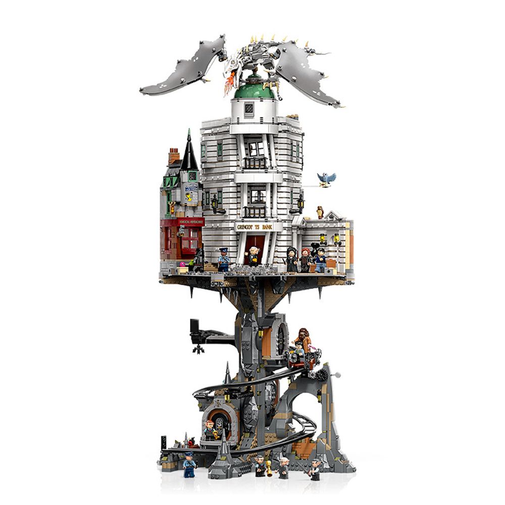 LEGO Harry Potter 76417 Gringotts Wizarding Bank Building Blocks Set 4