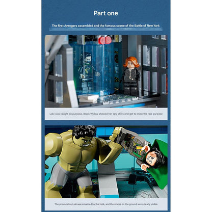 LEGO Marvel Series Avengers Tower Building Blocks 4