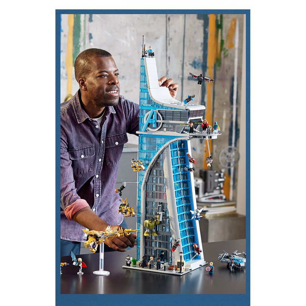 LEGO Marvel Series Avengers Tower Building Blocks 7