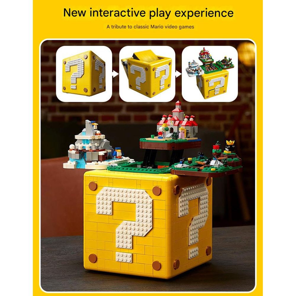 LEGO Super Mario 64 Building Blocks Toys 4