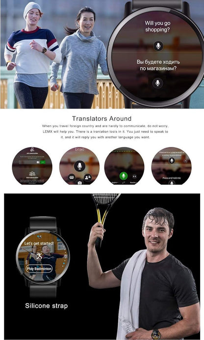 LEMFO LEMX Smartwatch 6