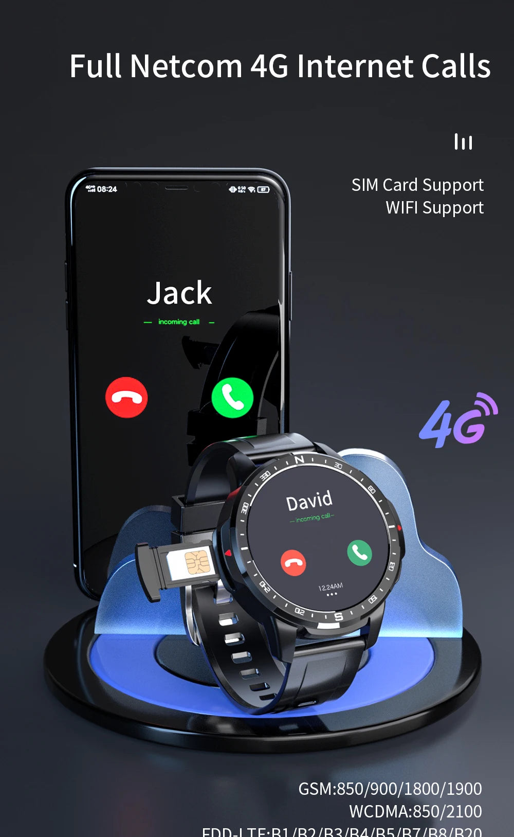 LOKMAT APPLLP 7 4G Smart Watch 12