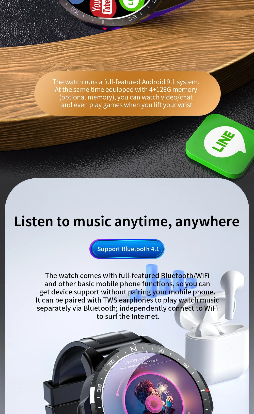 LOKMAT APPLLP 7 4G Smart Watch 13