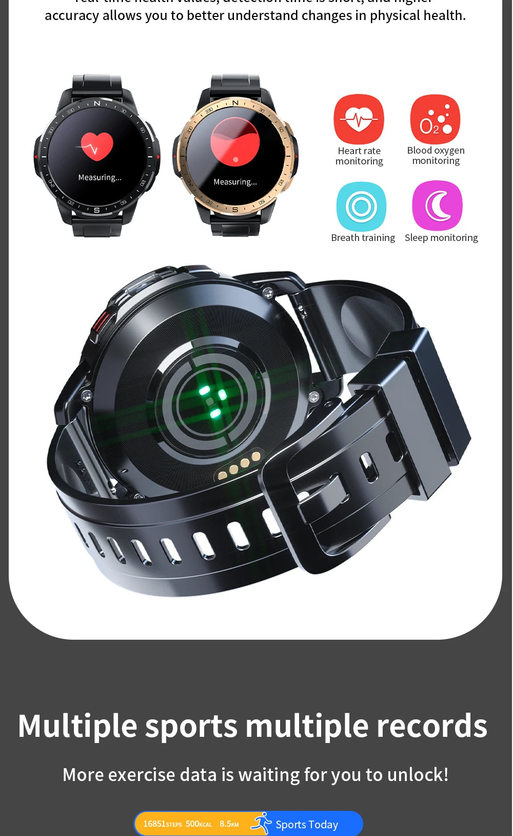 LOKMAT APPLLP 7 4G Smart Watch 15