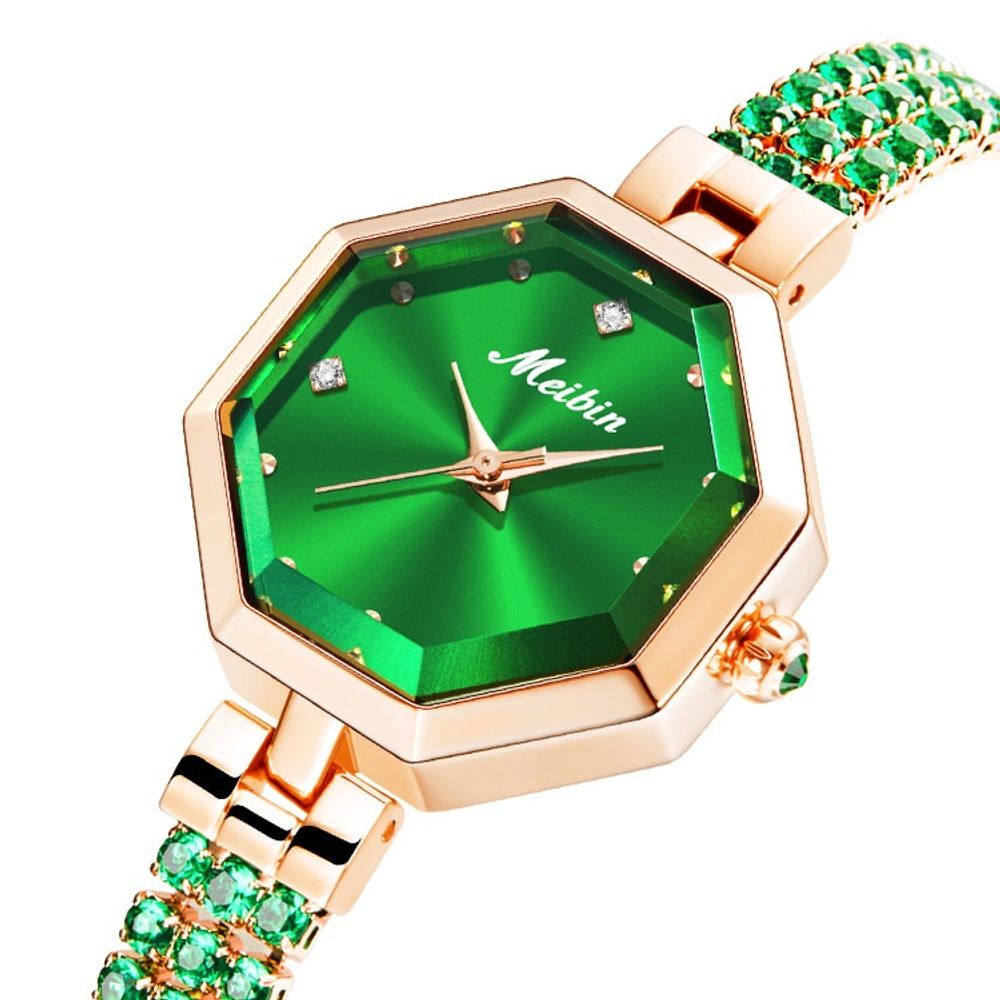 Ladies Bracelet Octagonal Watch 4
