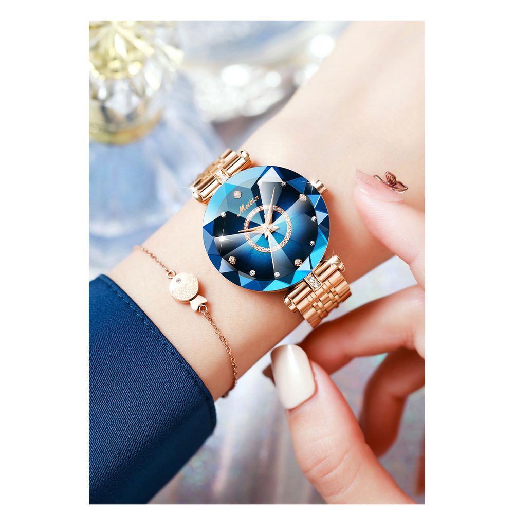 Ladies Crystal Quartz Watch 2