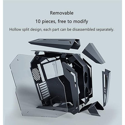 Lizard Dragon E-sports ATX CPU Cabinet Case 3