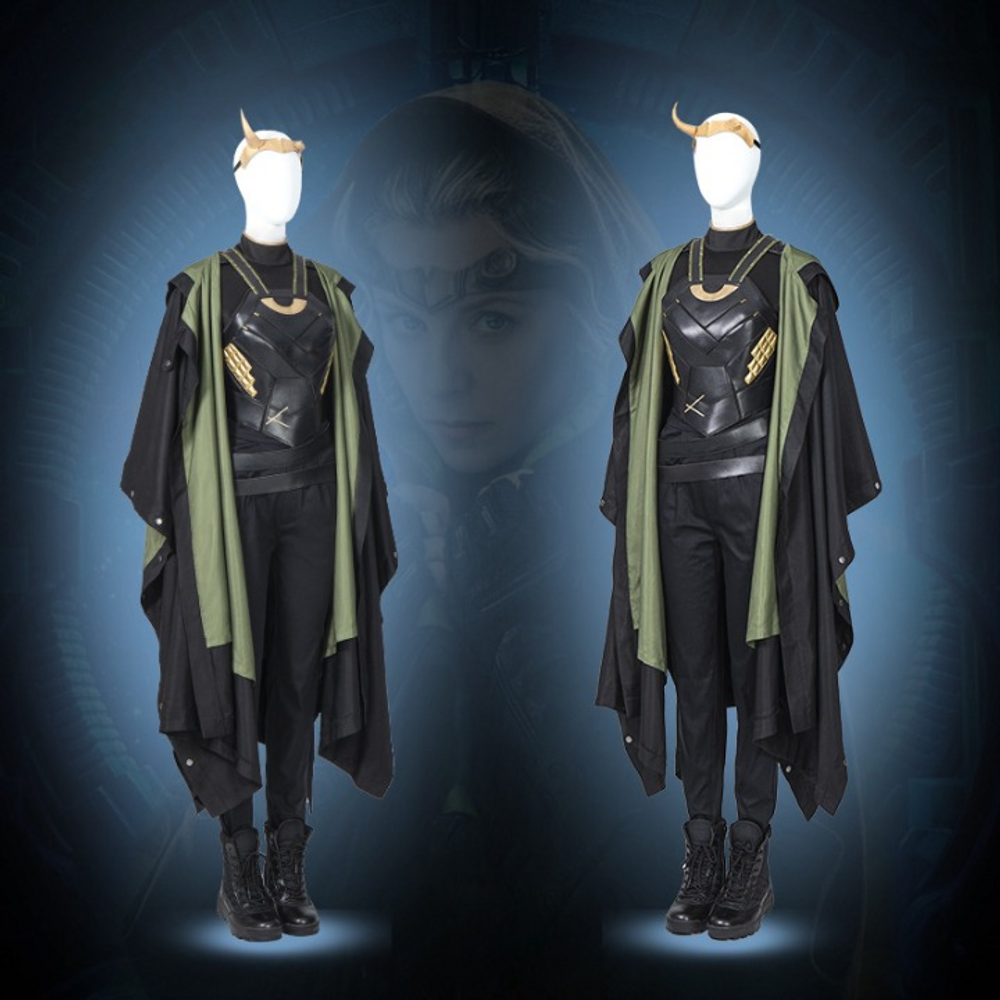Loki Silvi Cosplay Costume 3