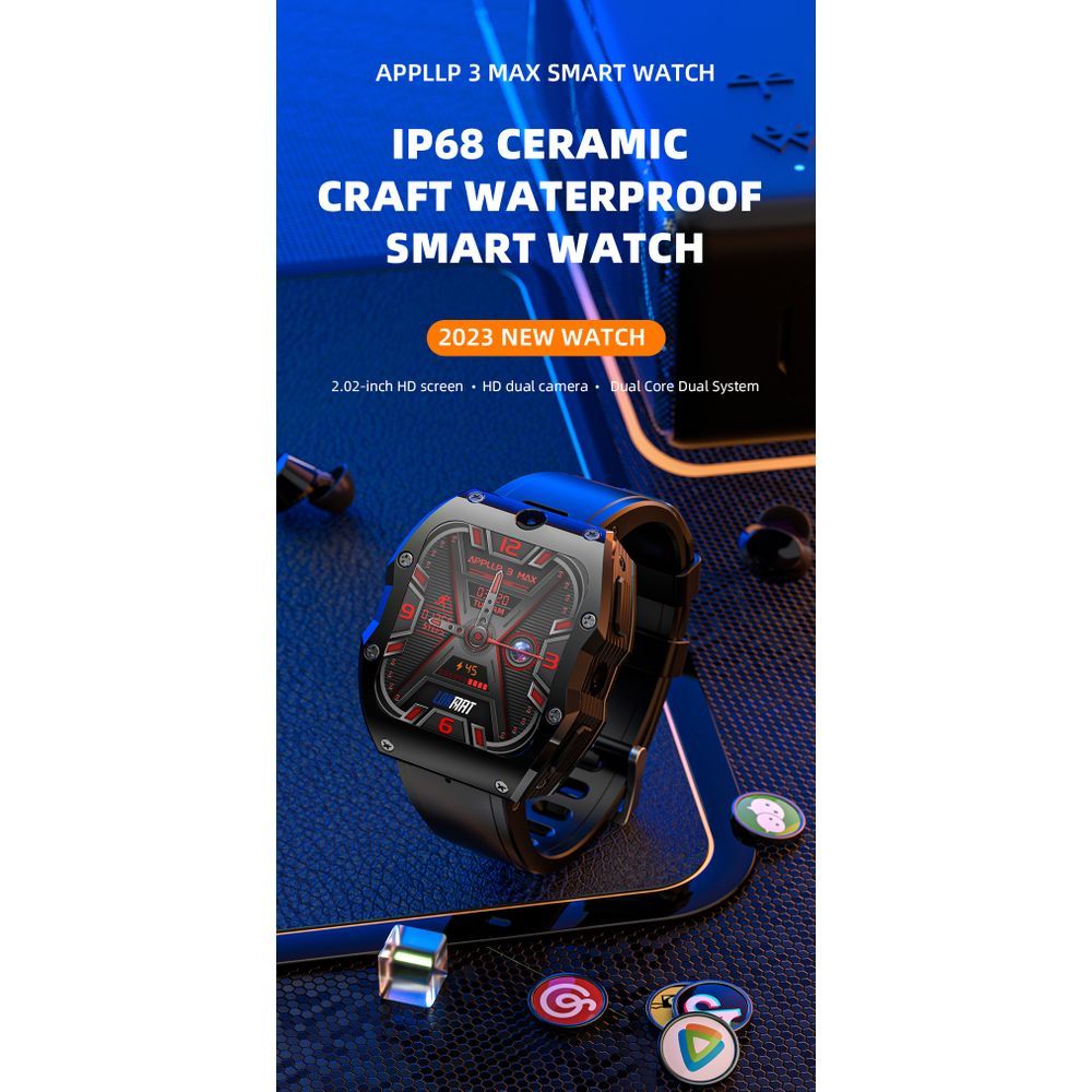 Lokmat APPLLP 3 Max Smart Watch 9