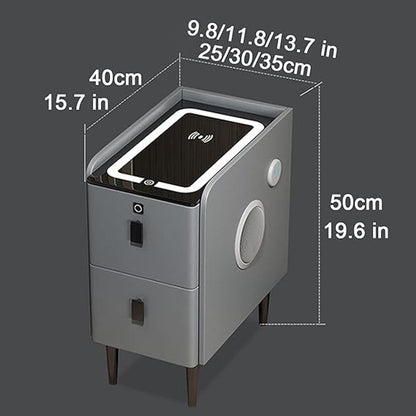 Luxury Bluetooth Audio Bedside Cabinet 9