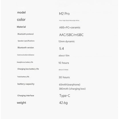 M2 Pro ANC Earbuds 8