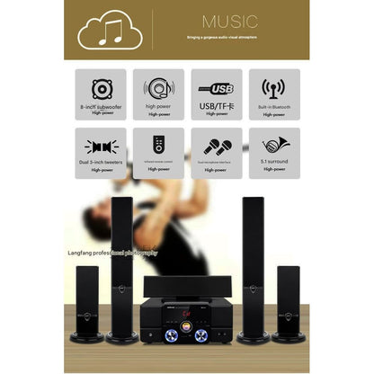 MV-2301 Home Theater Set With KTV Amplifier 2