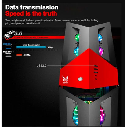 Mantis Attack 303 E-sports ATX PC Cabinet Case 3