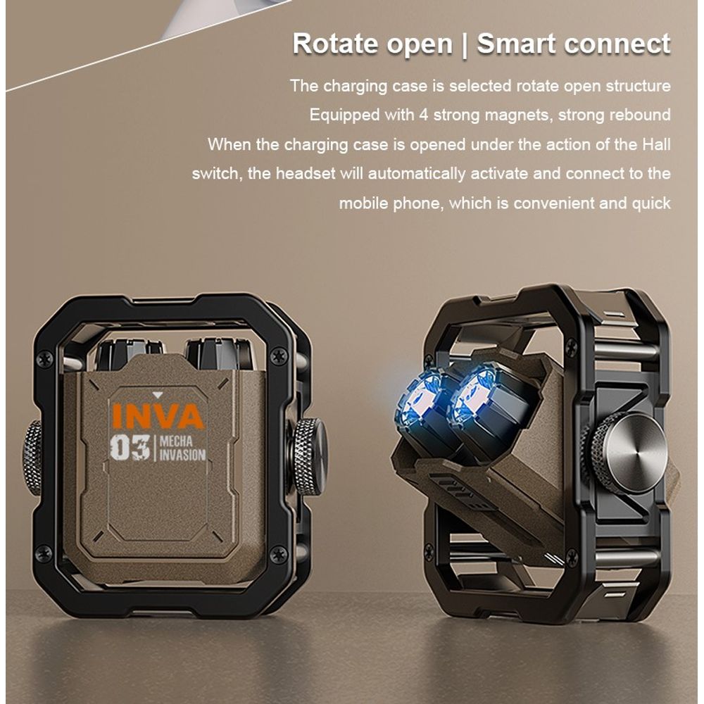 Mecha Invasion INVA-S Gaming Earphones 7