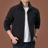 Mens Spring Casual Zipper Jacket 1
