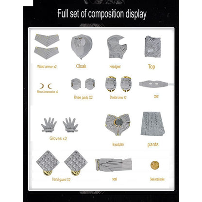 Moon Knight Marc Spector Cosplay Costume 7