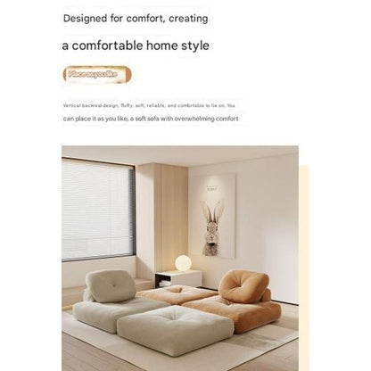 Nordic Small Fabric Sofa Bed 6