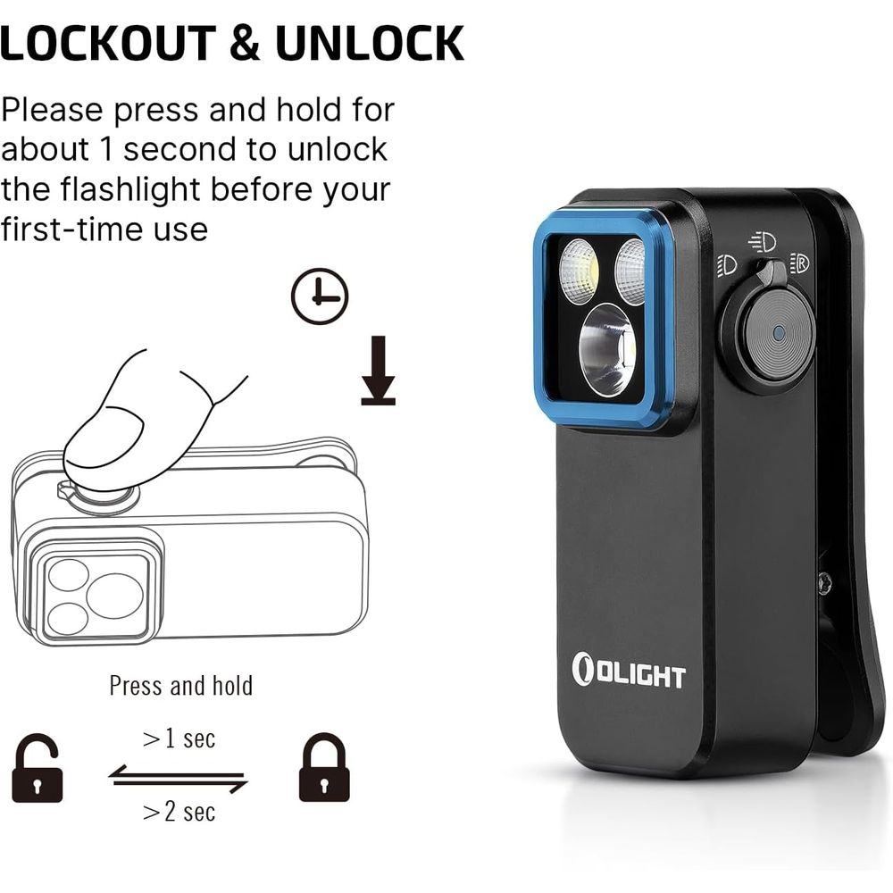 OLIGHT Oclip Pro EDC Flashlight Clip 7