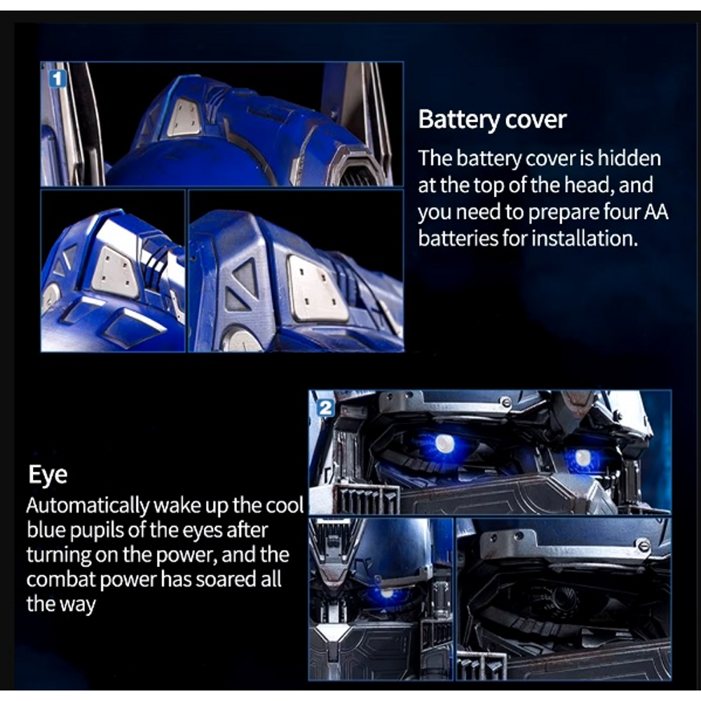 Optimus Prime Wearable Helmet Speaker 3