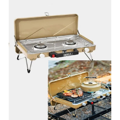 Outdoor Cassette Adjustable Gas Stove 1