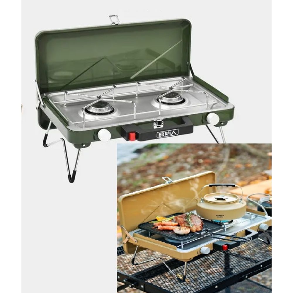 Outdoor Cassette Adjustable Gas Stove 2