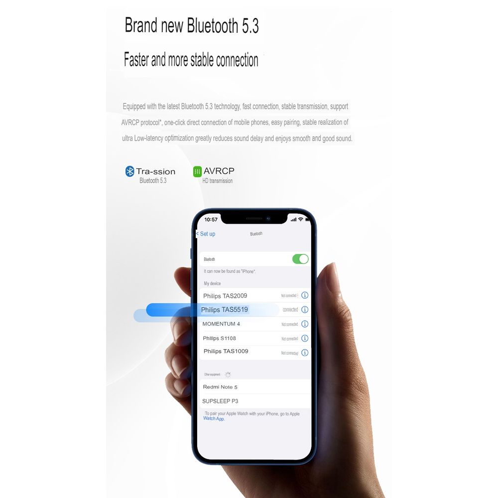 Philips Bluetooth Audio Set Microphone Wind Speaker 6