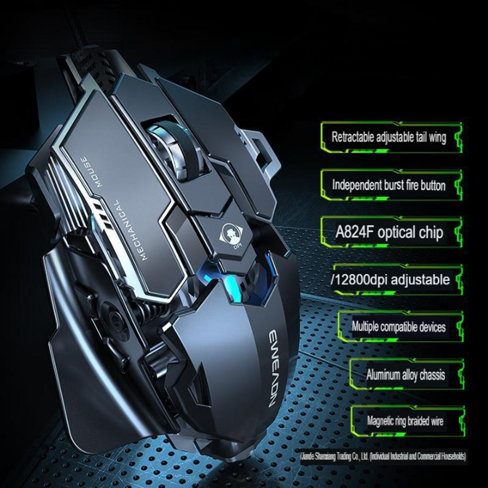 Pioneer MK500 Gaming Wired Mouse 4