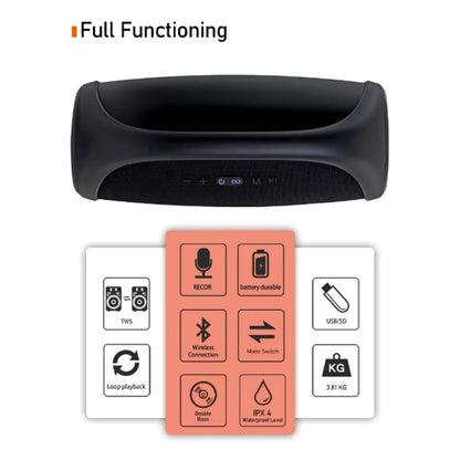 Portable Wireless Boombox Subwoofer 4