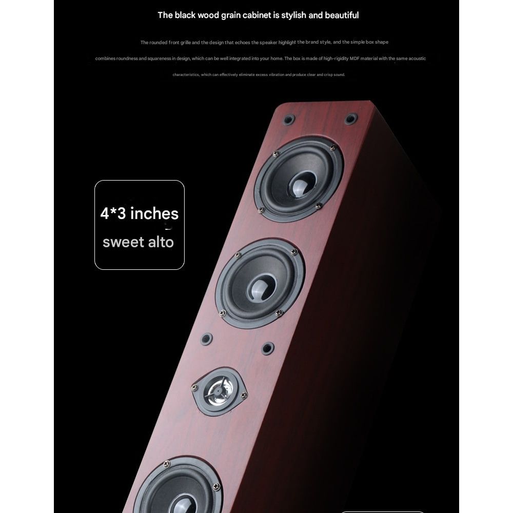 Q20 KTV High-Power Subwoofer Home Theater Full Set 4