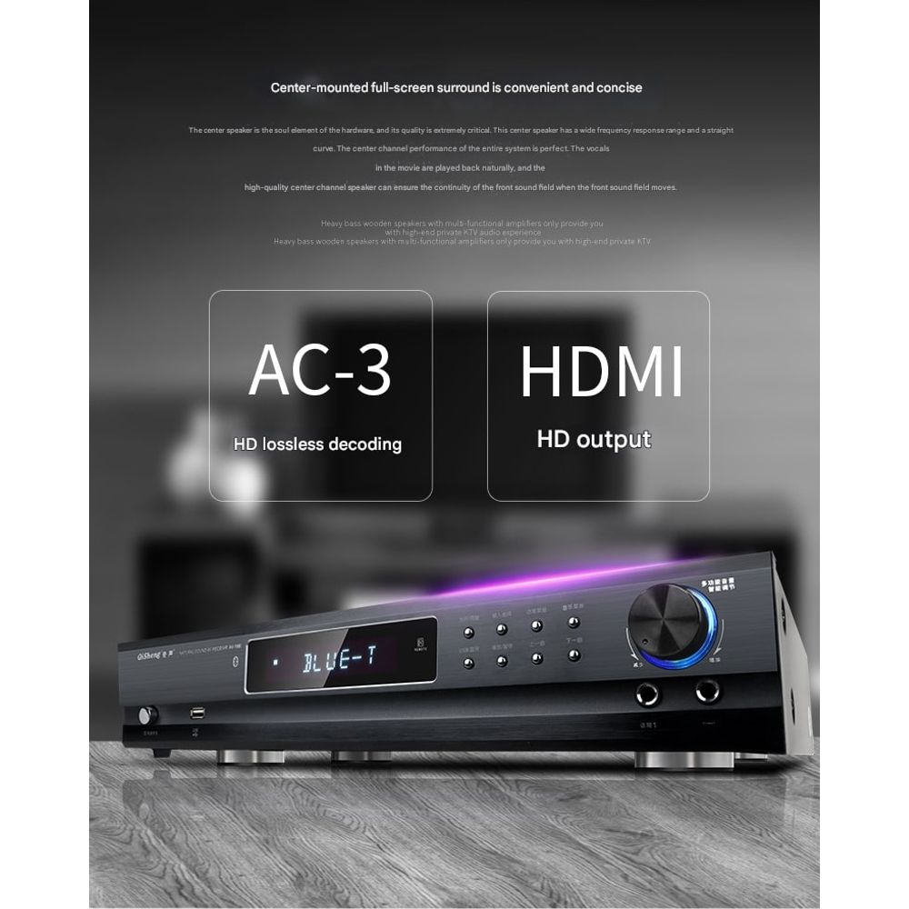 Q5 Wireless Home Theater Set with Amplifier 5