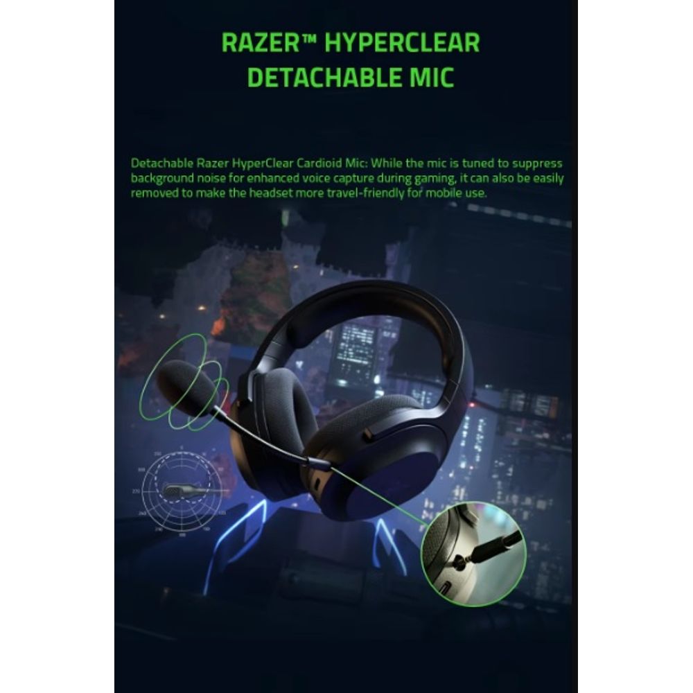 Razer Barracuda X Multi-platform Wireless Gaming Headphone with Mic 6