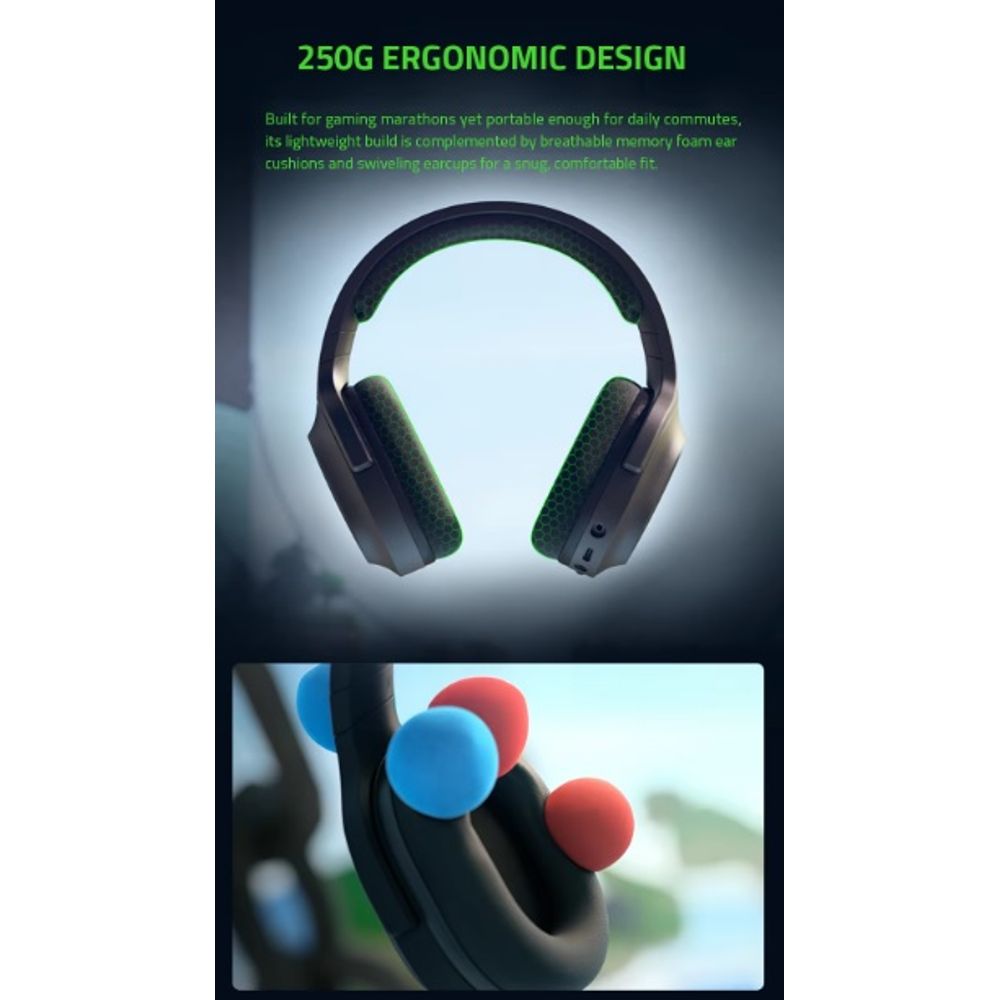 Razer Barracuda X Multi-platform Wireless Gaming Headphone with Mic 7
