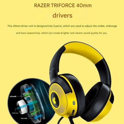 Razer Pokemon Pikachu Wired Headset With Microphone 2